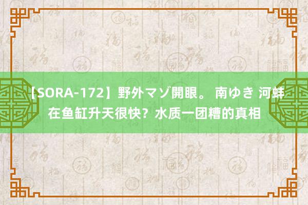 【SORA-172】野外マゾ開眼。 南ゆき 河蚌在鱼缸升天很快？水质一团糟的真相